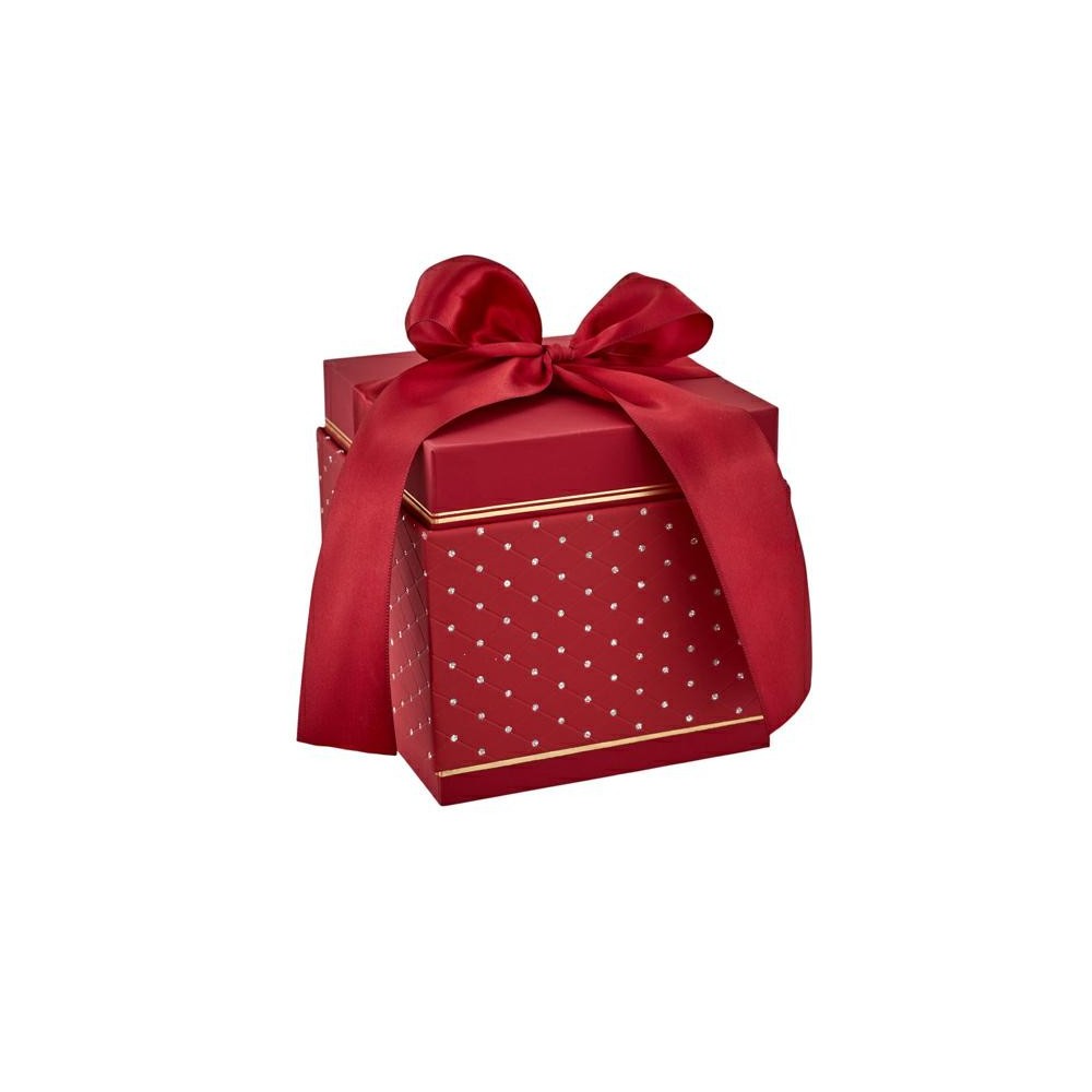 RED SCATOLA QUADRATA PICCOLA 12.4X12.4X12.2